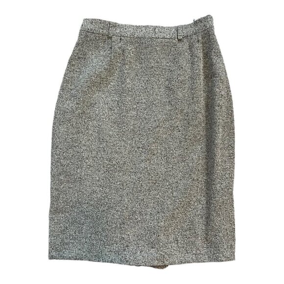 Joseph Janard Staight Pencil Skirt Size 12 Virgin Wool Silk Office Business - Picture 2 of 5